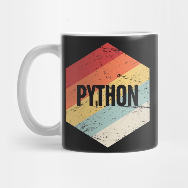 Retro Python Programming Icon by MeatMan